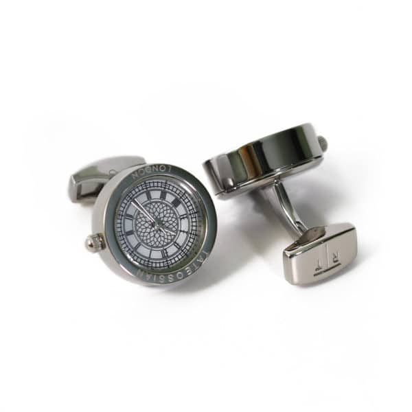 Functional Clock cufflinks