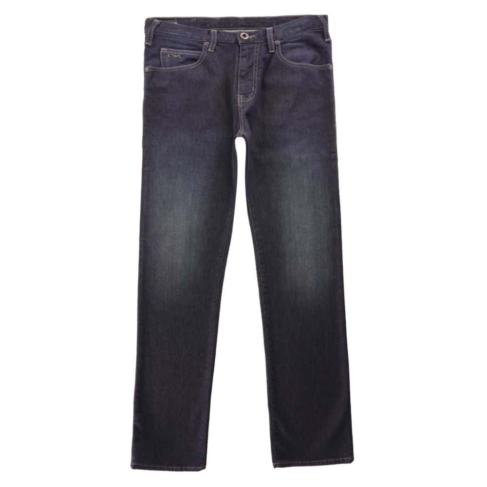 Emporio Armani J45 Regular Fit Jeans Blue