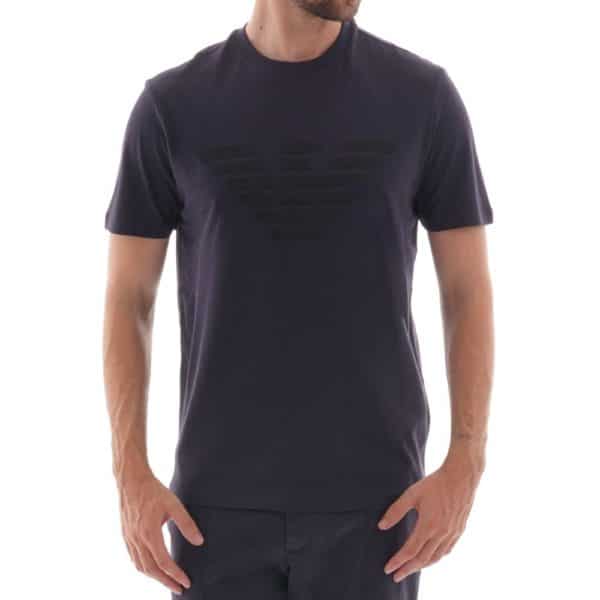 EMPORIO ARMANI LARGE EAGLE TSHIRT NAVY 1