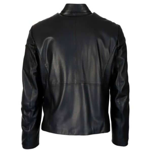 EMPORIO ARMANI LEATHER BIKER 1