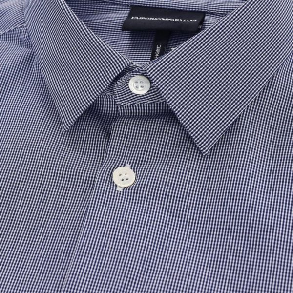 EMPORIO ARMANI SMALL CHECK SHIRT 1