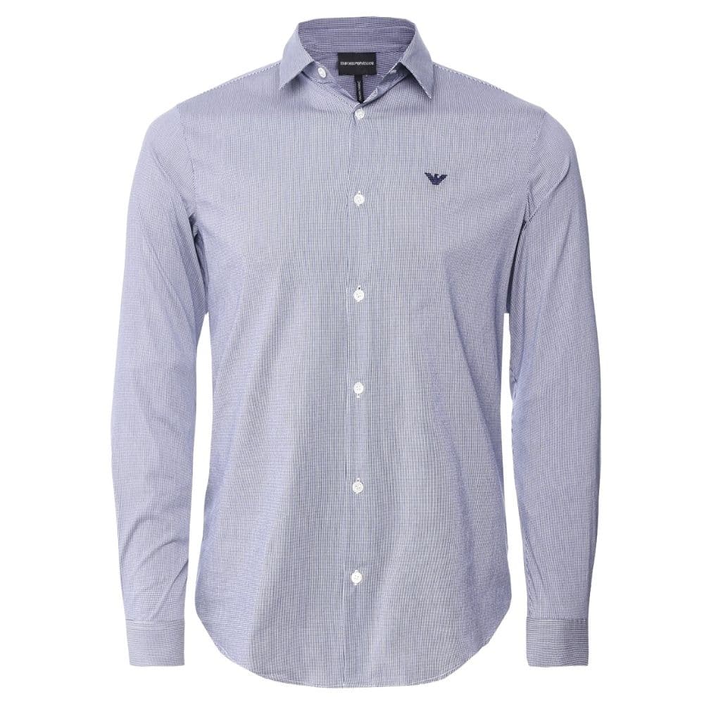 EMPORIO ARMANI SMALL CHECK SHIRT