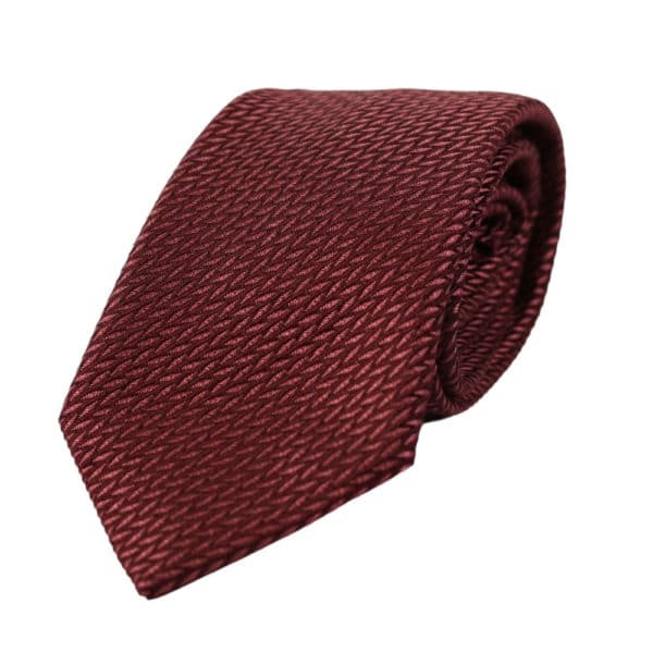 Emporio Armani tie burgundy