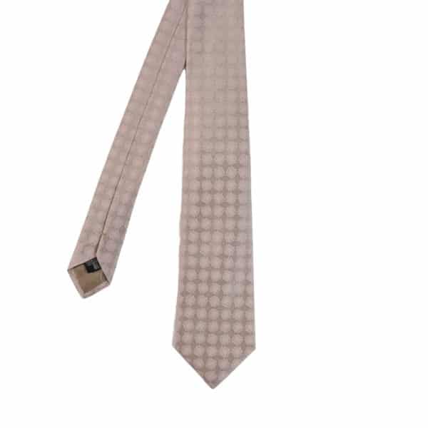 Emporio Armani tie compass ivory main