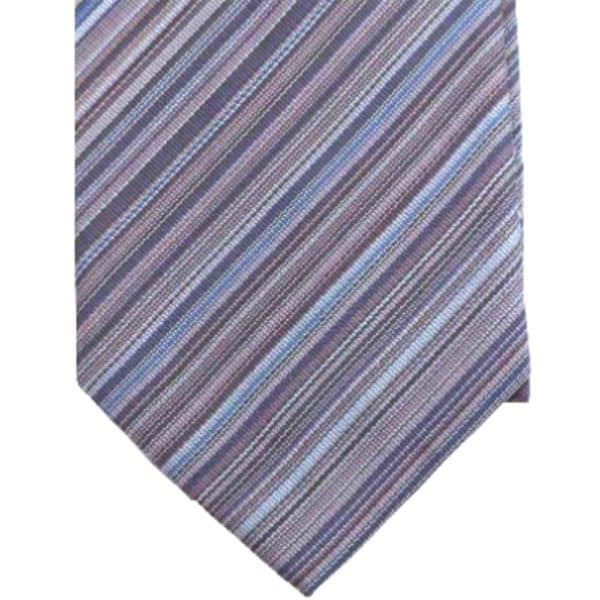 Paul Smith grey Multi Stripe Tie - Image 3