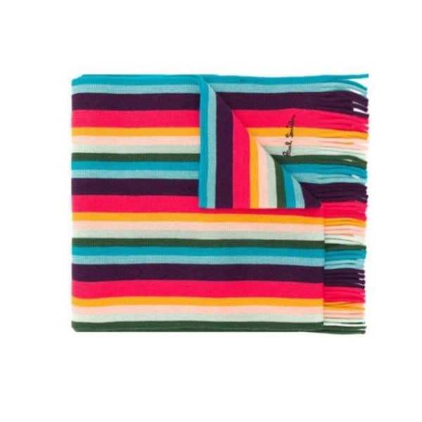 Paul Smith Scarf Multi-Coloured Artist