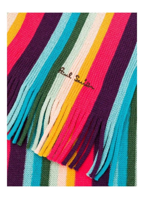 Paul Smith Scarf Multi-Coloured Artist - Image 2