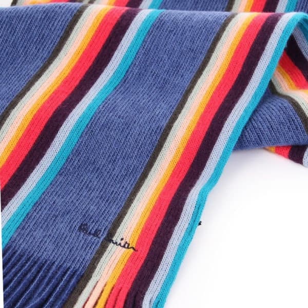 Paul smith twisted artist scarf logo