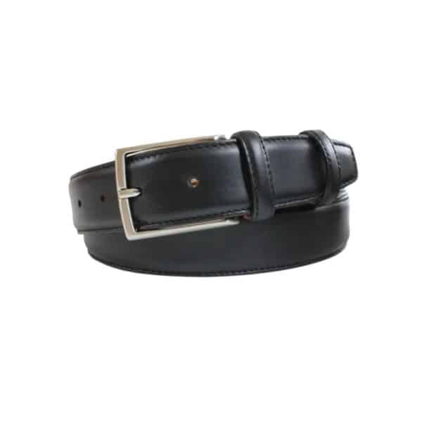 ROBERT CHARLES CALF SKIN BLACK BELT