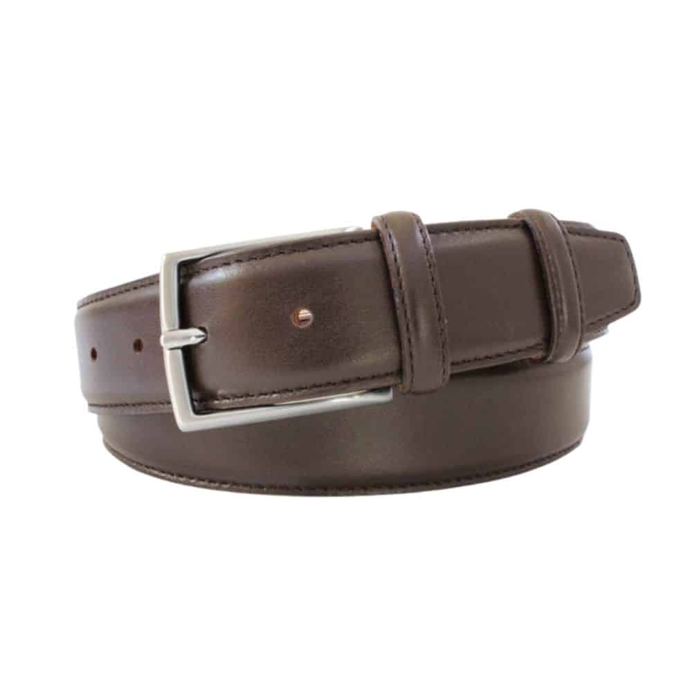 ROBERT CHARLES CALF SKIN BROWN BELT