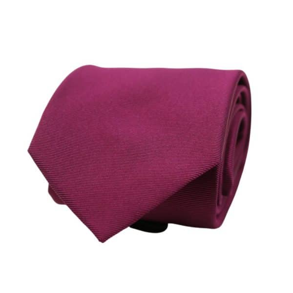 BOSS HORIZONTAL FINE PINK STRIPE TIE - Image 2