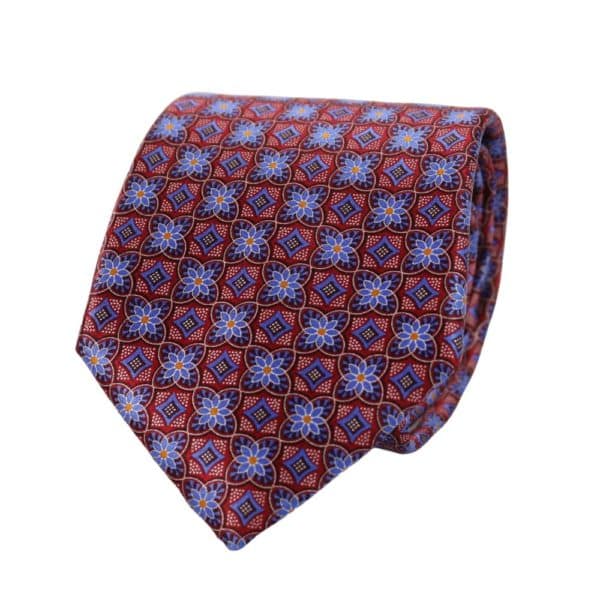 Canali Flower and Diamond Tie main