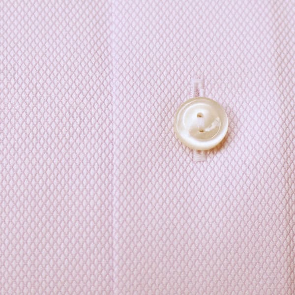 Eton Shirt structured waffle royal oxford fabric pink