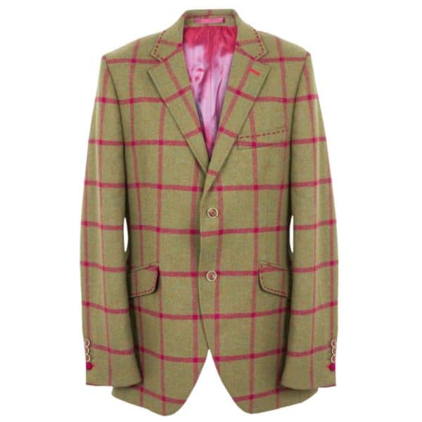 HOLLAND ESQUIRE CLASSIC BLANKET CHECK JACKET