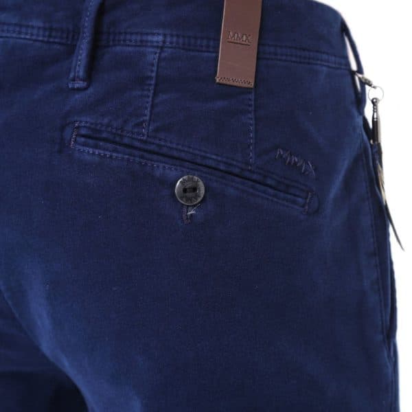 MMX Lupus Stretch Moleskin Navy Chinos back detail