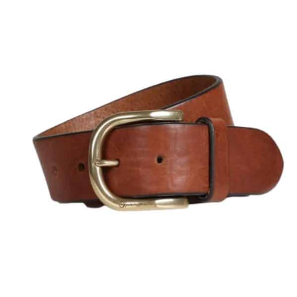 OLIVER SWEENEY EVRY COGNAC TAN BELT