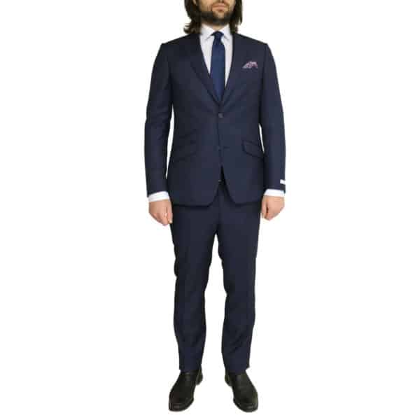 WITHOUT PREJUDICE SUIT RANDOLPH CHECK NAVY - Image 3