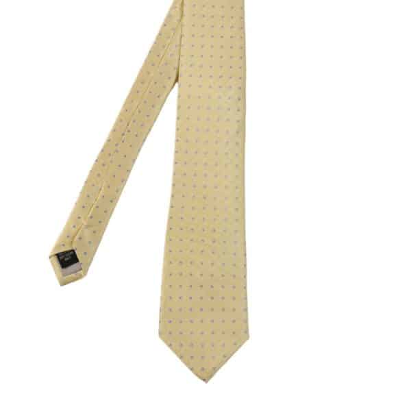 Warwicks polka dot tie yellow main