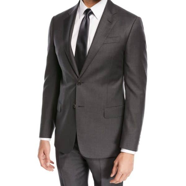 ARMANI CHARCOAL 3 PIECE SUIT 3