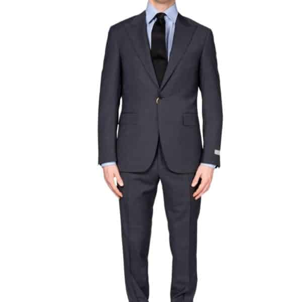 CANALI GREY PEAK LAPEL