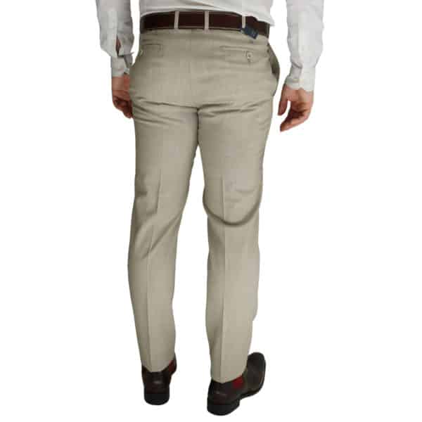 Eduard Dressler beige trouser back