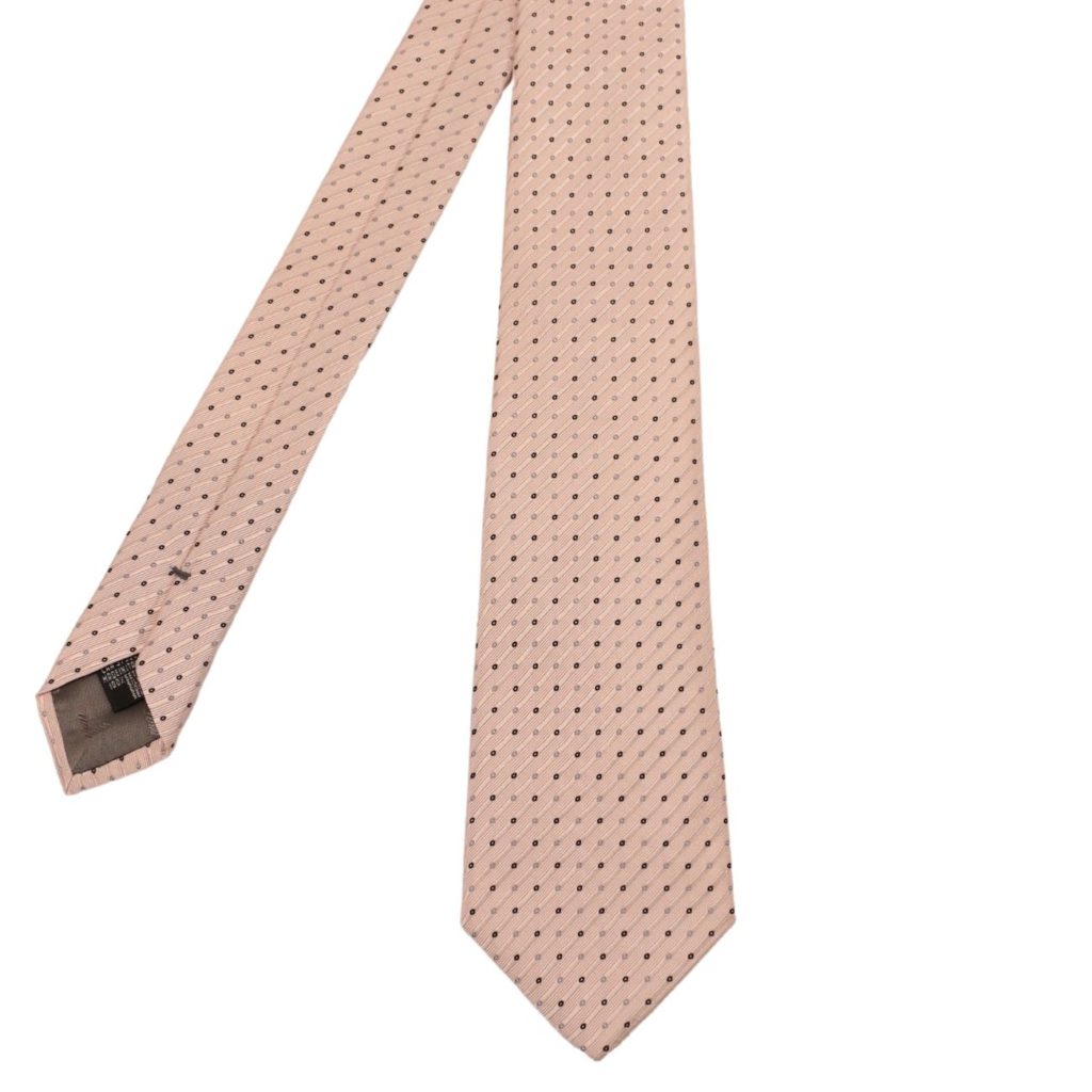 Emporio Armani light pink diagonal circles