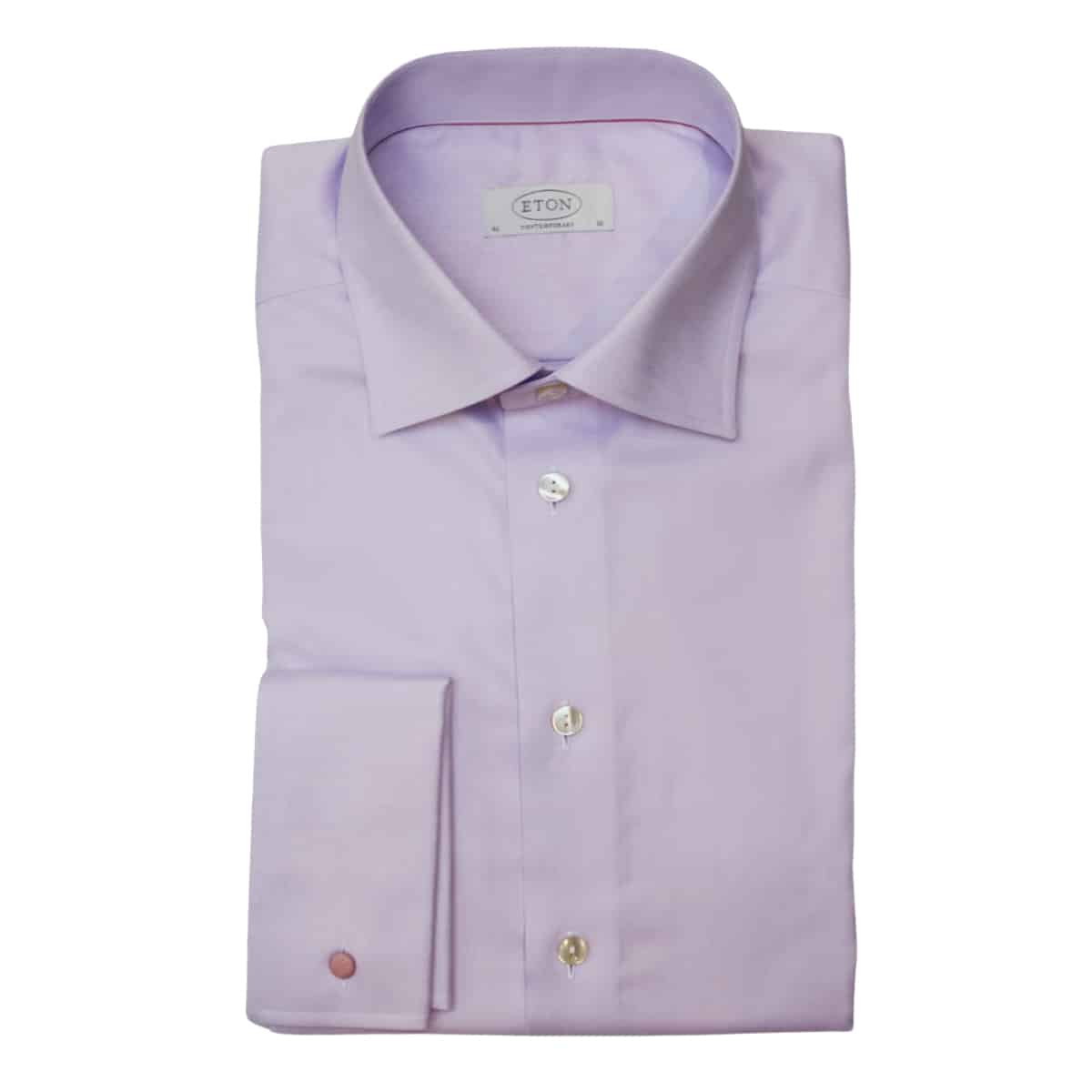 Eton shirt herringbone twill french cuff2