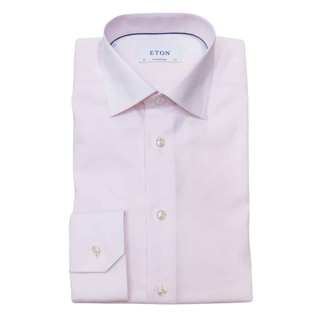 Eton shirt pink textured