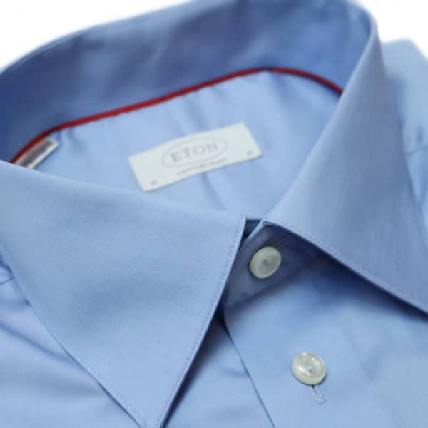 Eton shirt signature twill contemporary fit blue