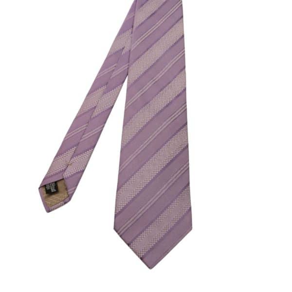 Giorgio Armani lined stripe tie 1