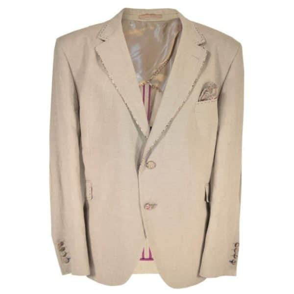 HOLLAND ESQUIRE SAND PIPE TRIM SMART JACKET