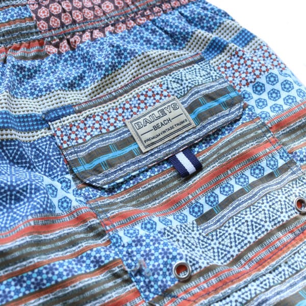 OSCAR OF SWEDEN SWIM SHORTS back pocket