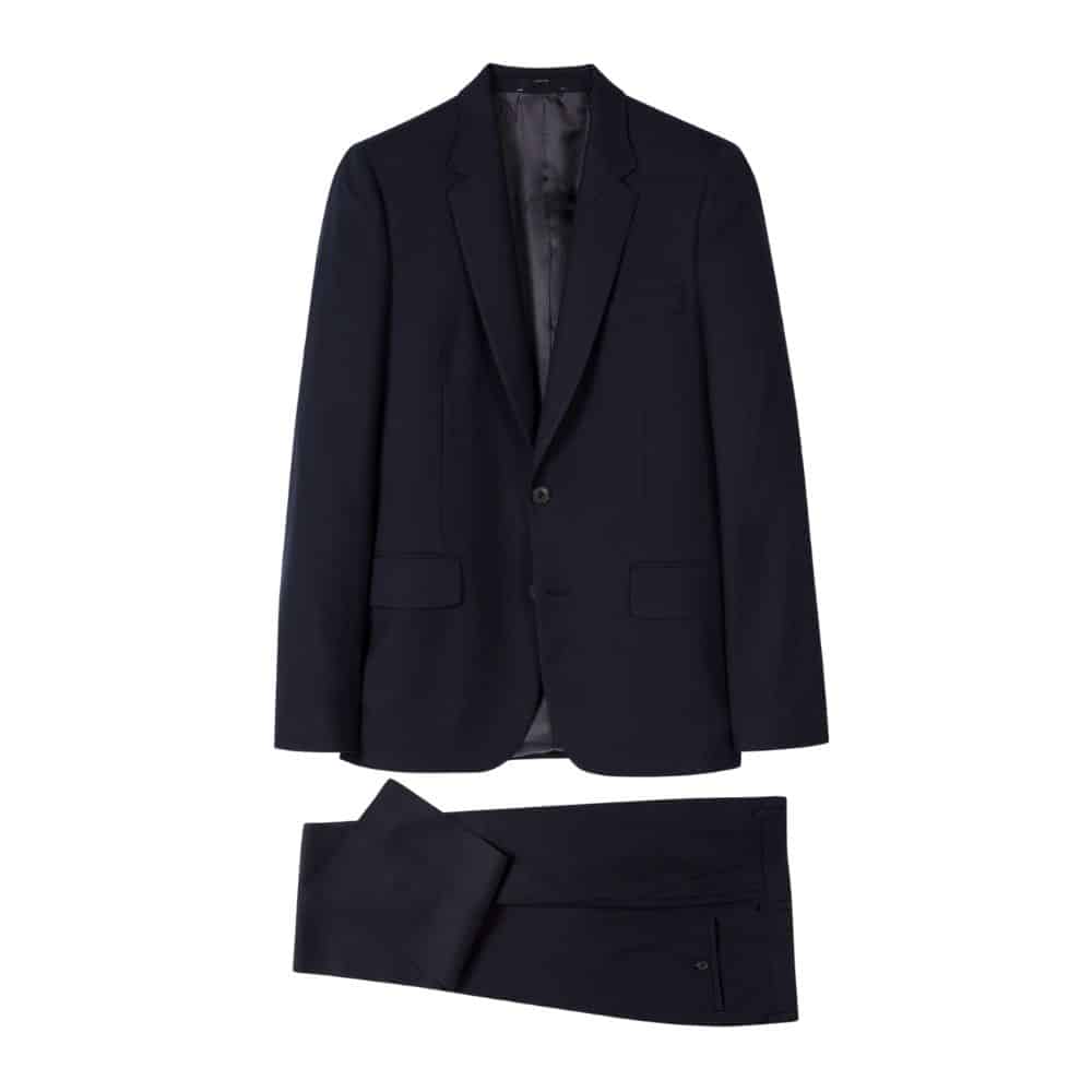 Paul Smith Navy suit 49 plain all