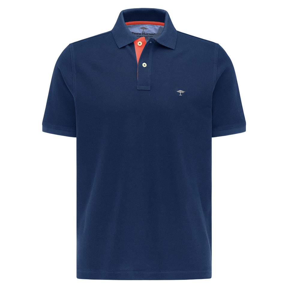 Fynch hatton polo shirt navy