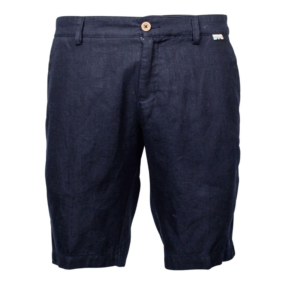 GIORDANO STOCKHOLM LINEN SHORT NAVY