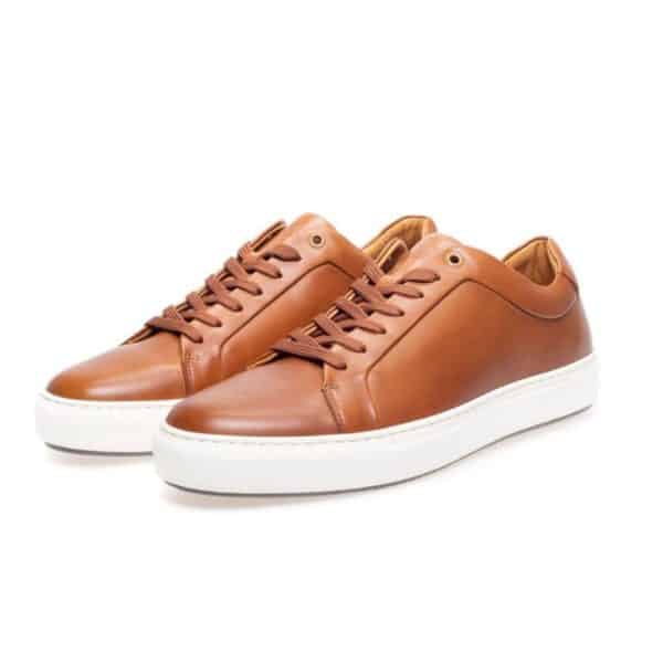 JOHN WHITE FOWEY TAN SNEAKERS