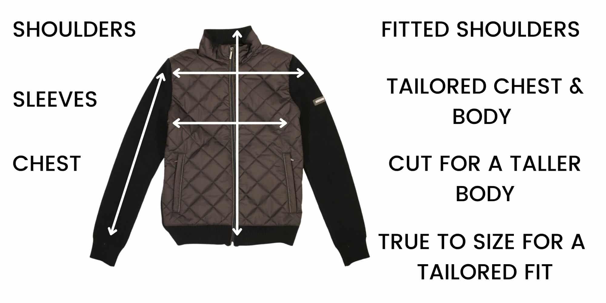 Bugatti Casual Jackets Size Guide