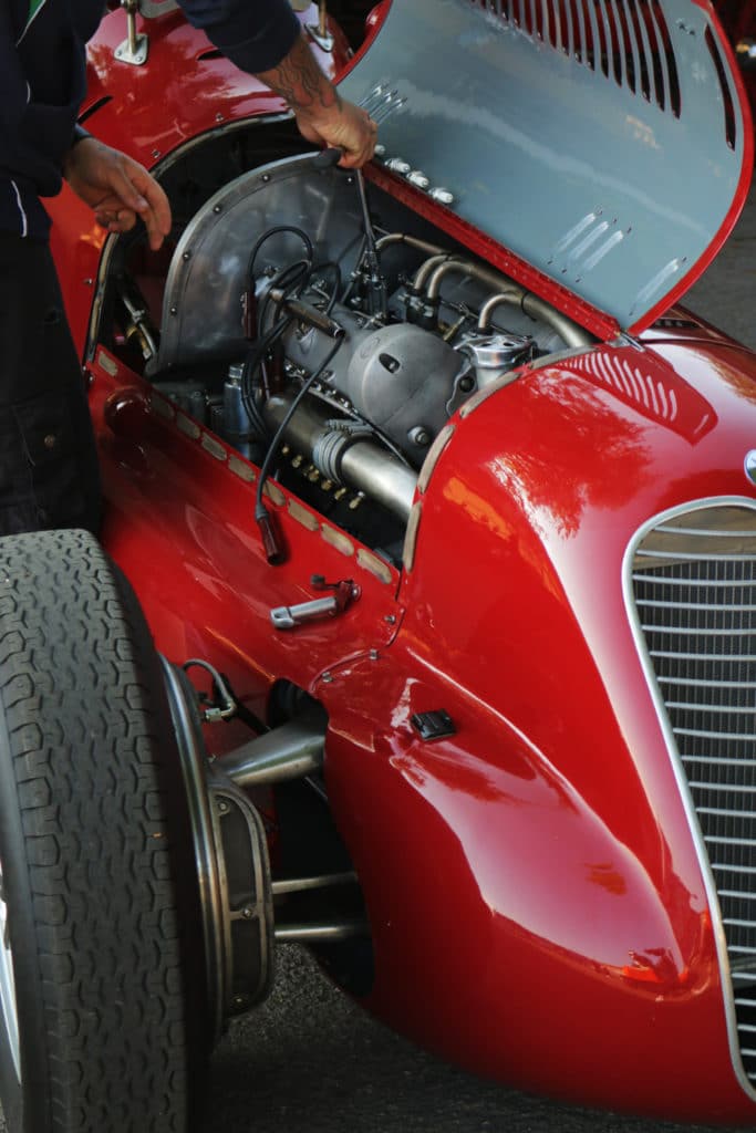 Festival of Speed race car from 1940s