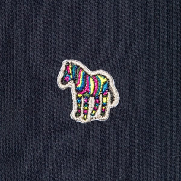 PAUL SMITH NAVY ZEBRA T SHIRT 2