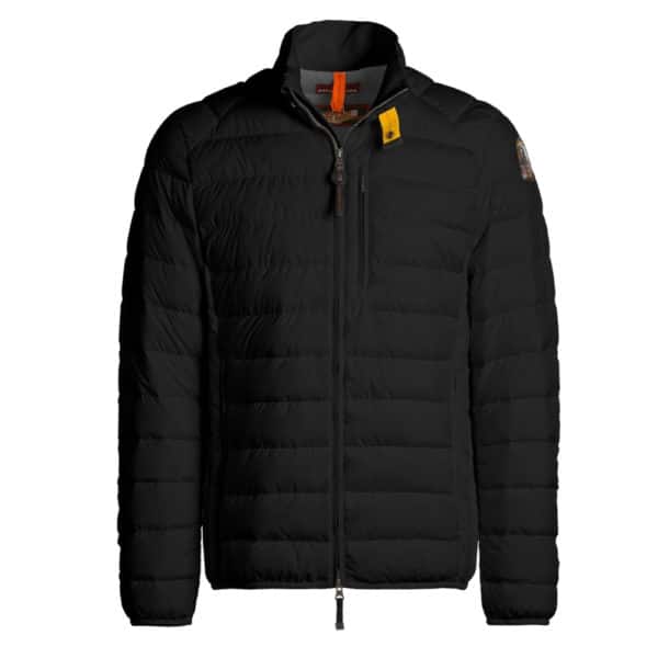 PARAJUMPERS UGO SUPERLIGHT WEIGHT BLACK PUFFER JACKET