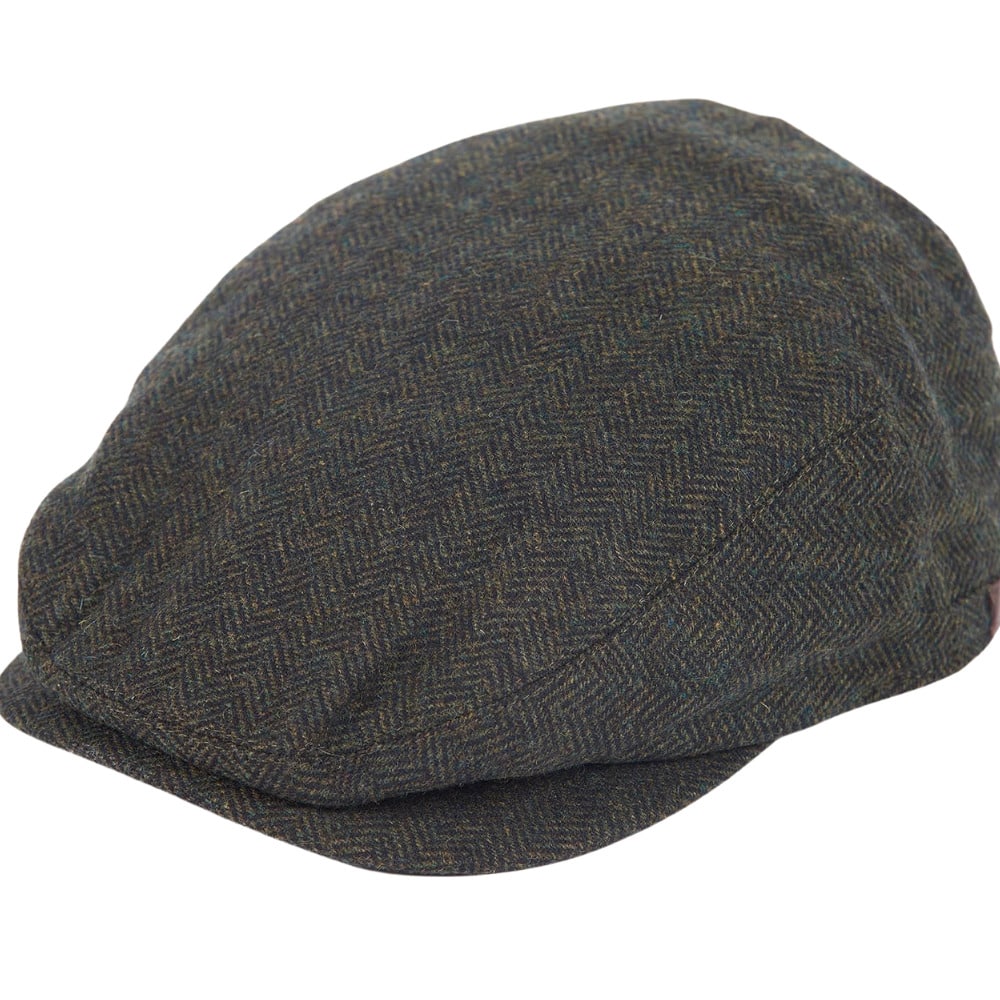 Barbour Barlow Olive Cap left