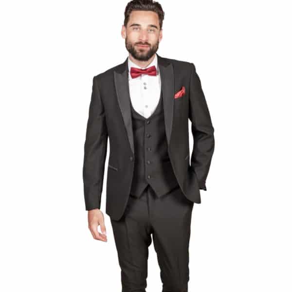 MARC DARCY DALTON BLACK DRESS SUIT