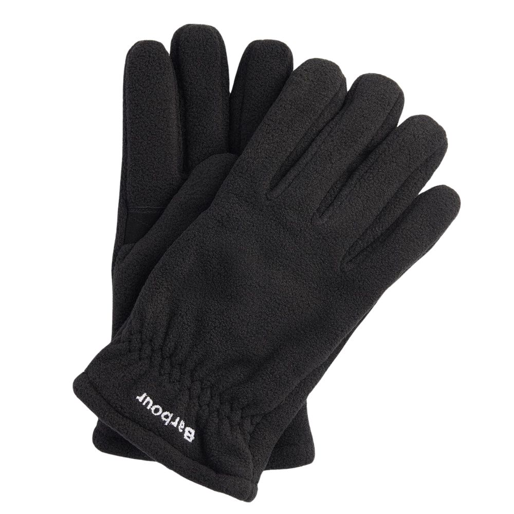 BARBOUR Coalford Black Fleece Gloves