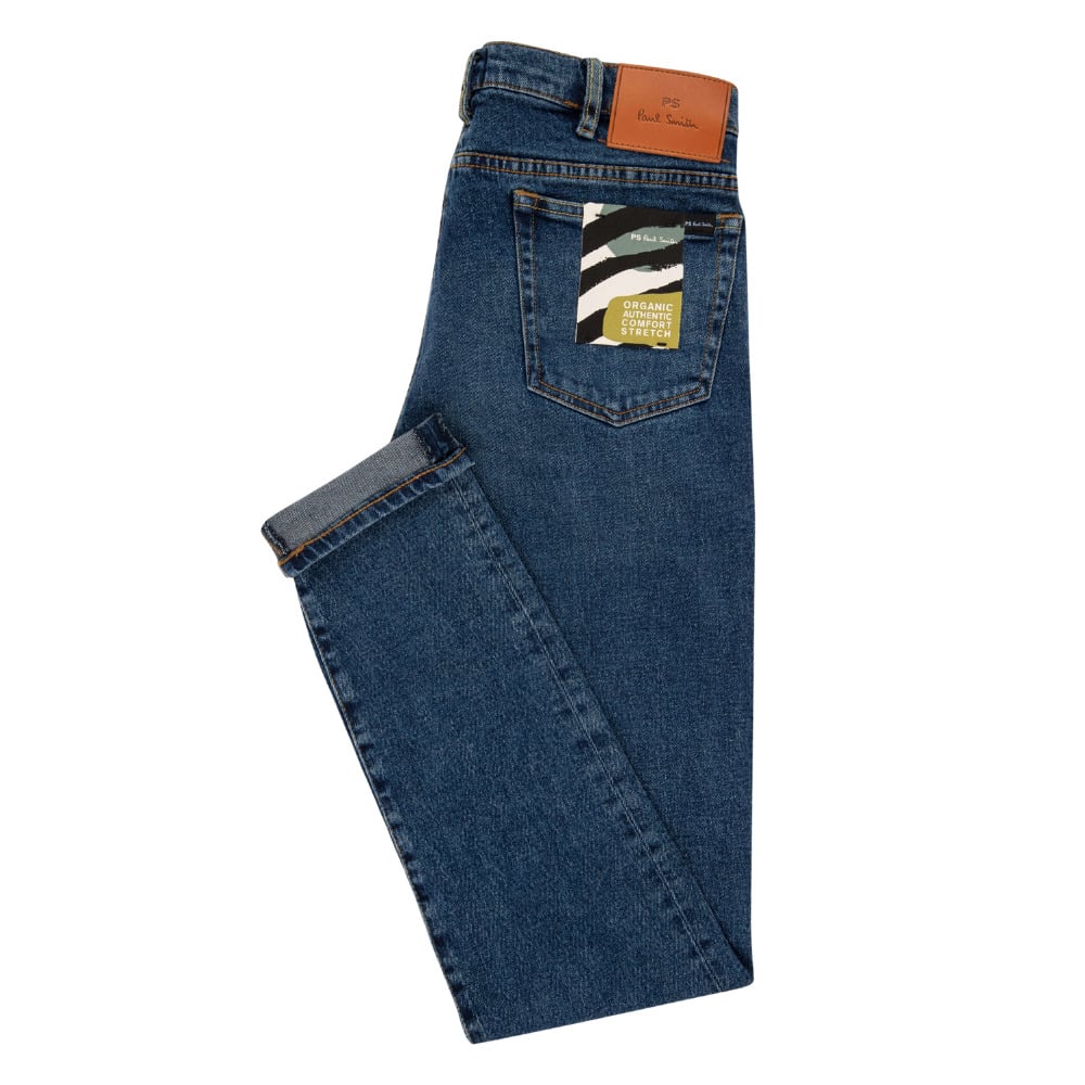 PS Dark Wash Organic Jeans Fold