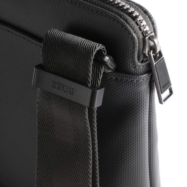 BOSS Grey cross over bag strap 1