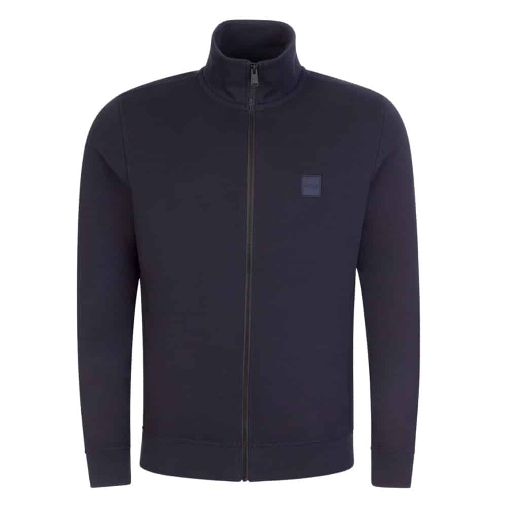 BOSS Zestart Full Zip Navy front