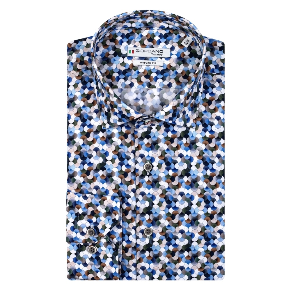 Giordano Maggiore Geometric Print Multi Shirt