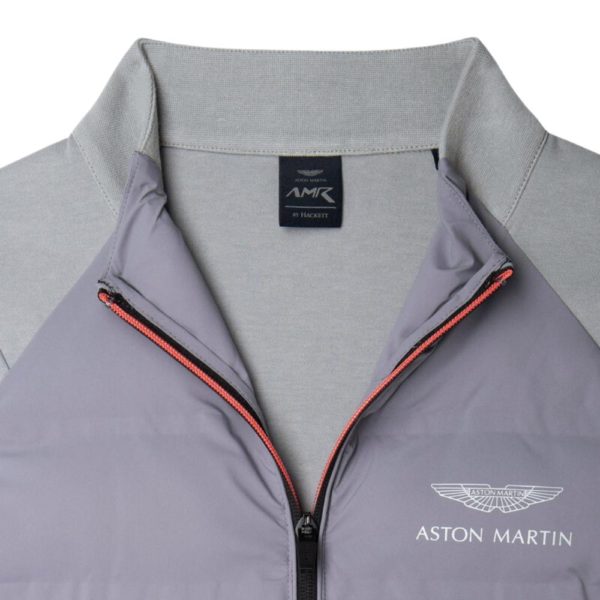 Hackett Quilt Front AMR Grey Hybrid Jacket 3