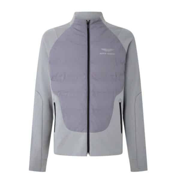 Hackett Quilt Front AMR Grey Hybrid Jacket