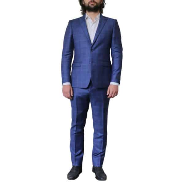 Without Prejudice Kilburn Blue Check Suit 3